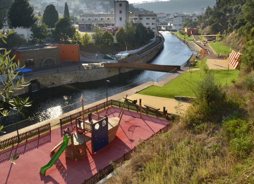 Fluvial Pampilhosa da Serra Beach, Portugal